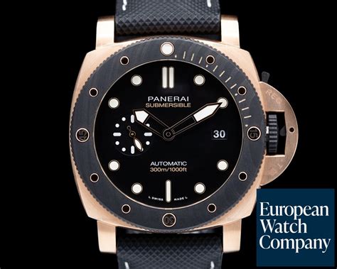 Panerai Submersible Goldtech OroCarbo 44mm 2020 .